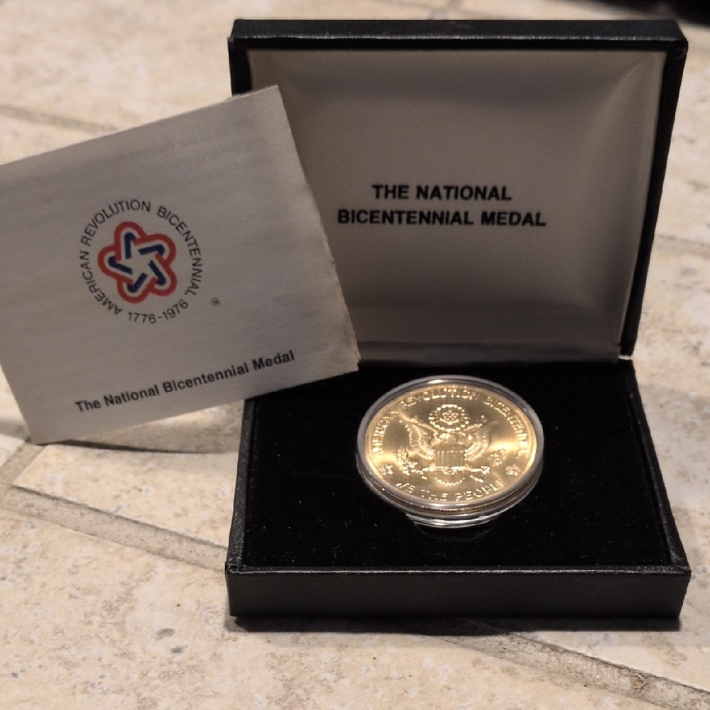 National Bicentennial Medal in Black Case
